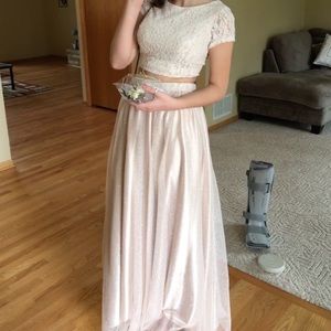 Pink Champagne Prom Dress
